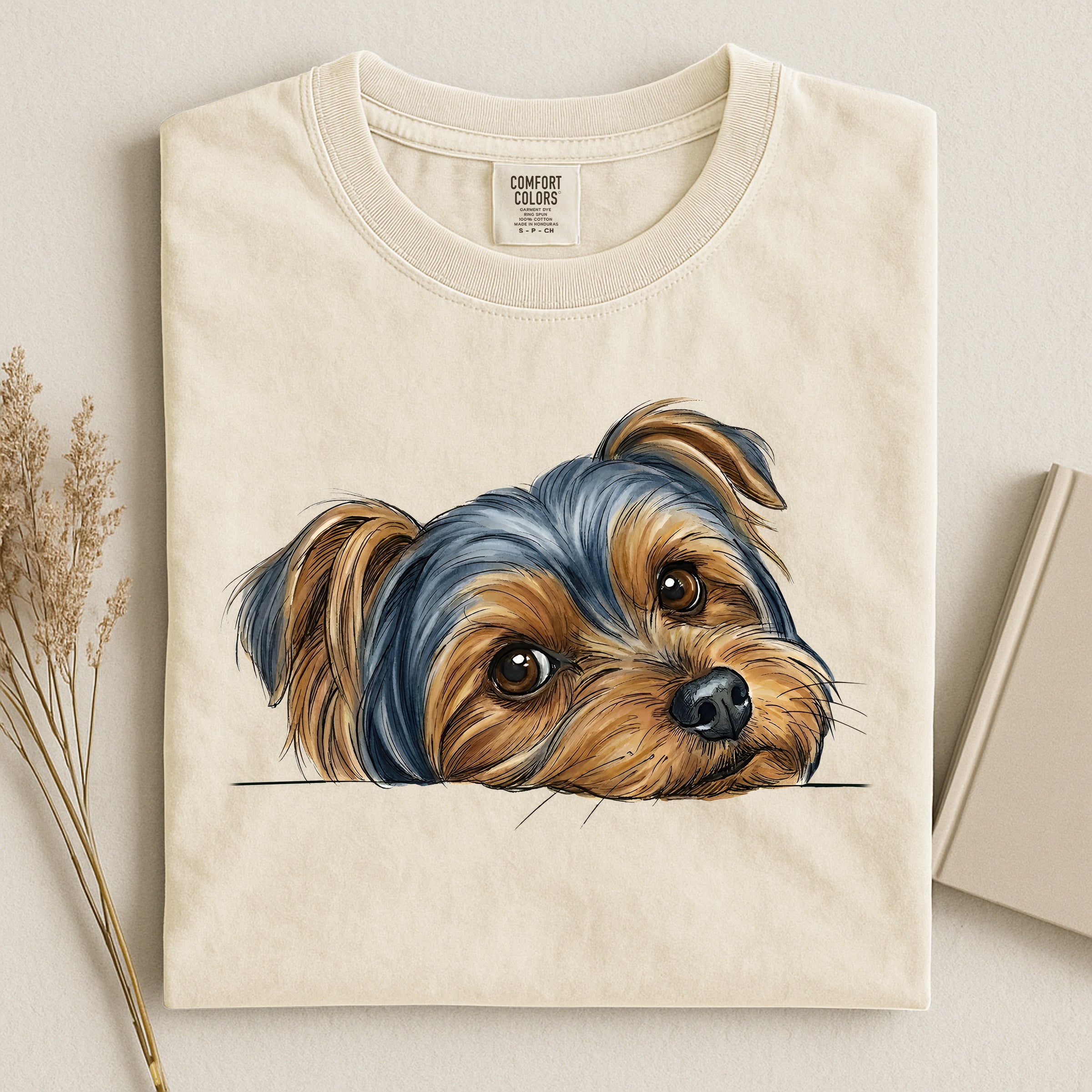 Yorkshire Terrier Face Comfort T-shirt