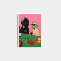 Dog Lady Poster