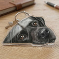 Black Labrador Keychain