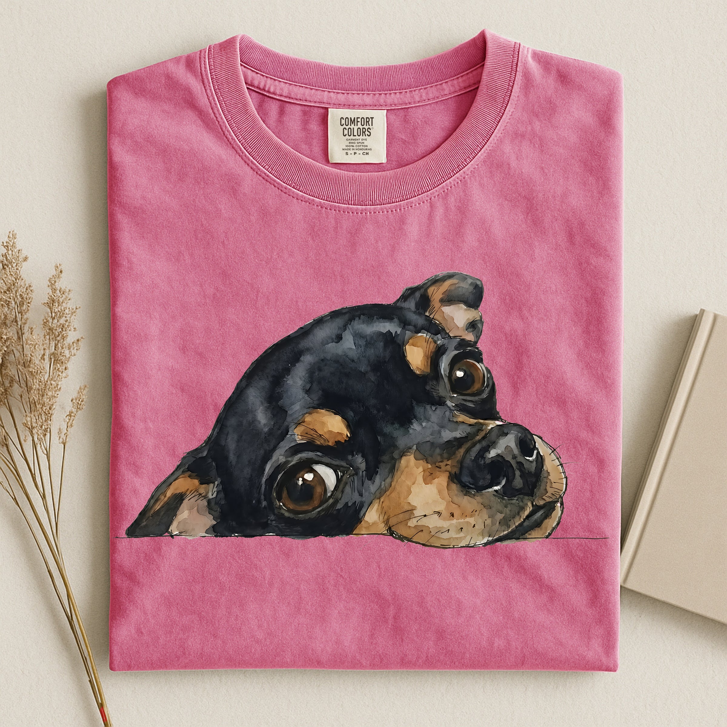 Chihuahua Black And Tan Comfort T-shirt