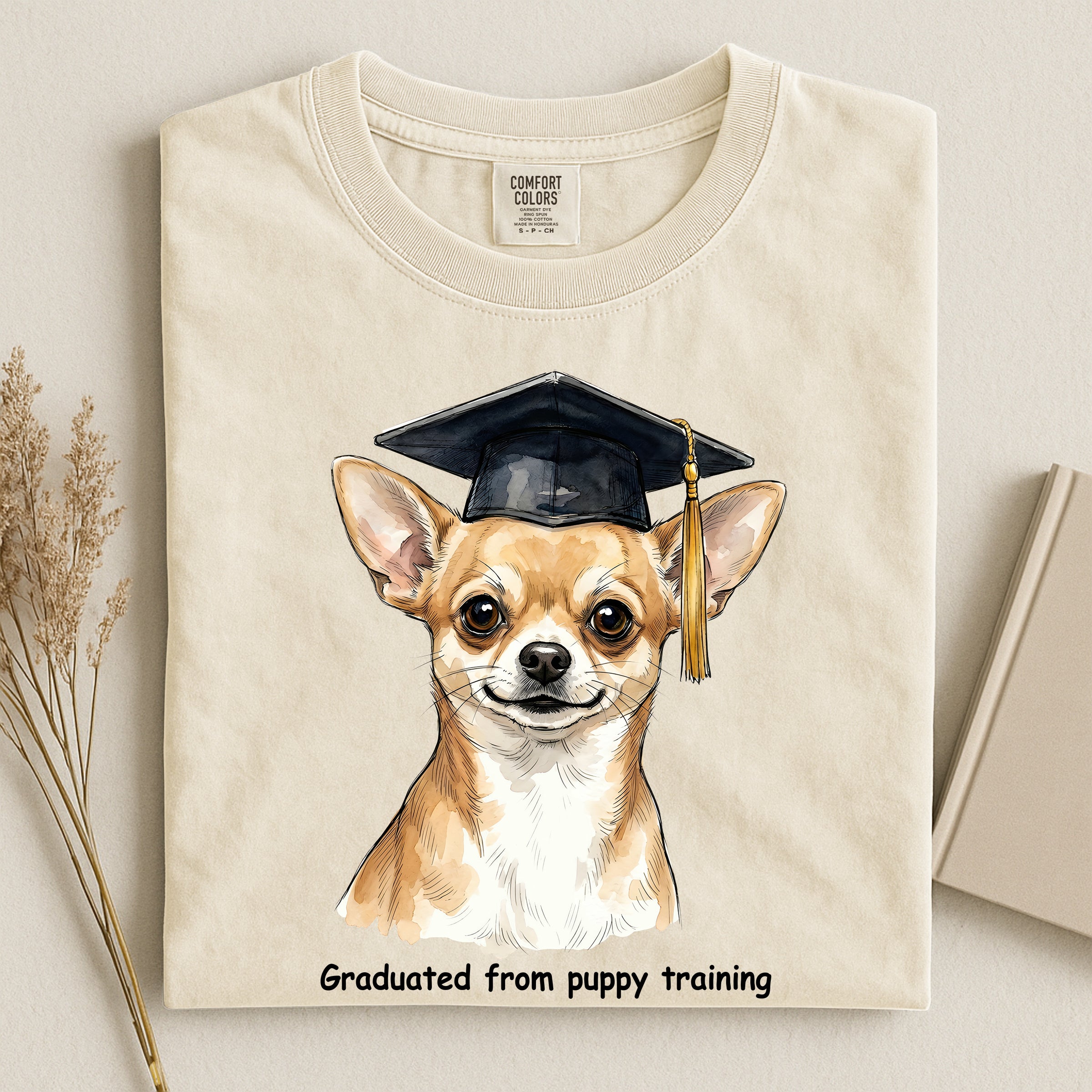 Chihuahua Graduated Comfort T-shirt