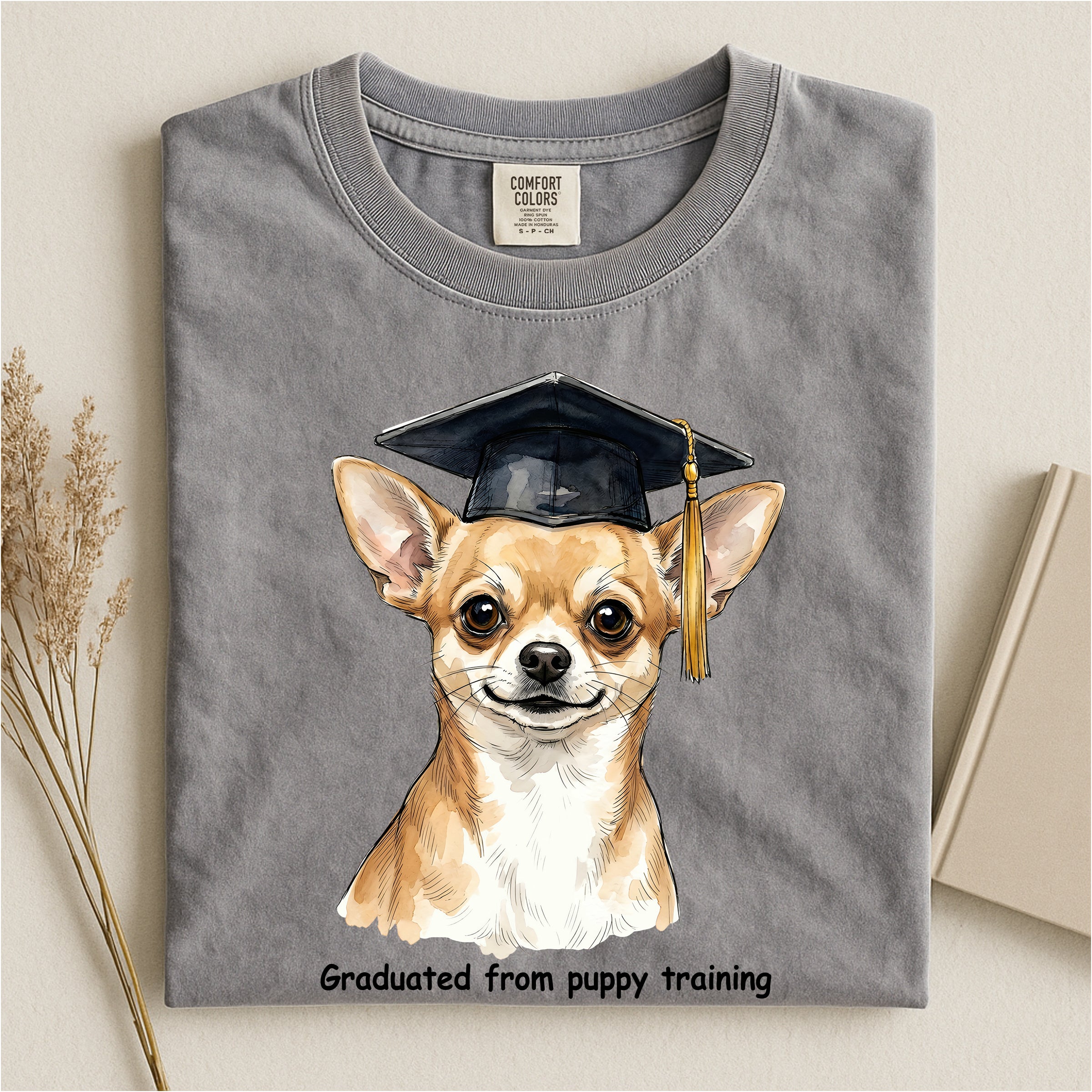 Chihuahua Graduated Comfort T-shirt