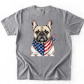 French Bulldog Wear Bandana Comfort Color T-shirt