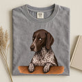 Gumpy German Shorthair Pointer Comfort Color Unisex T-shirt