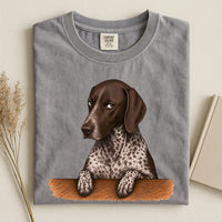 Gumpy German Shorthair Pointer Comfort Color Unisex T-shirt