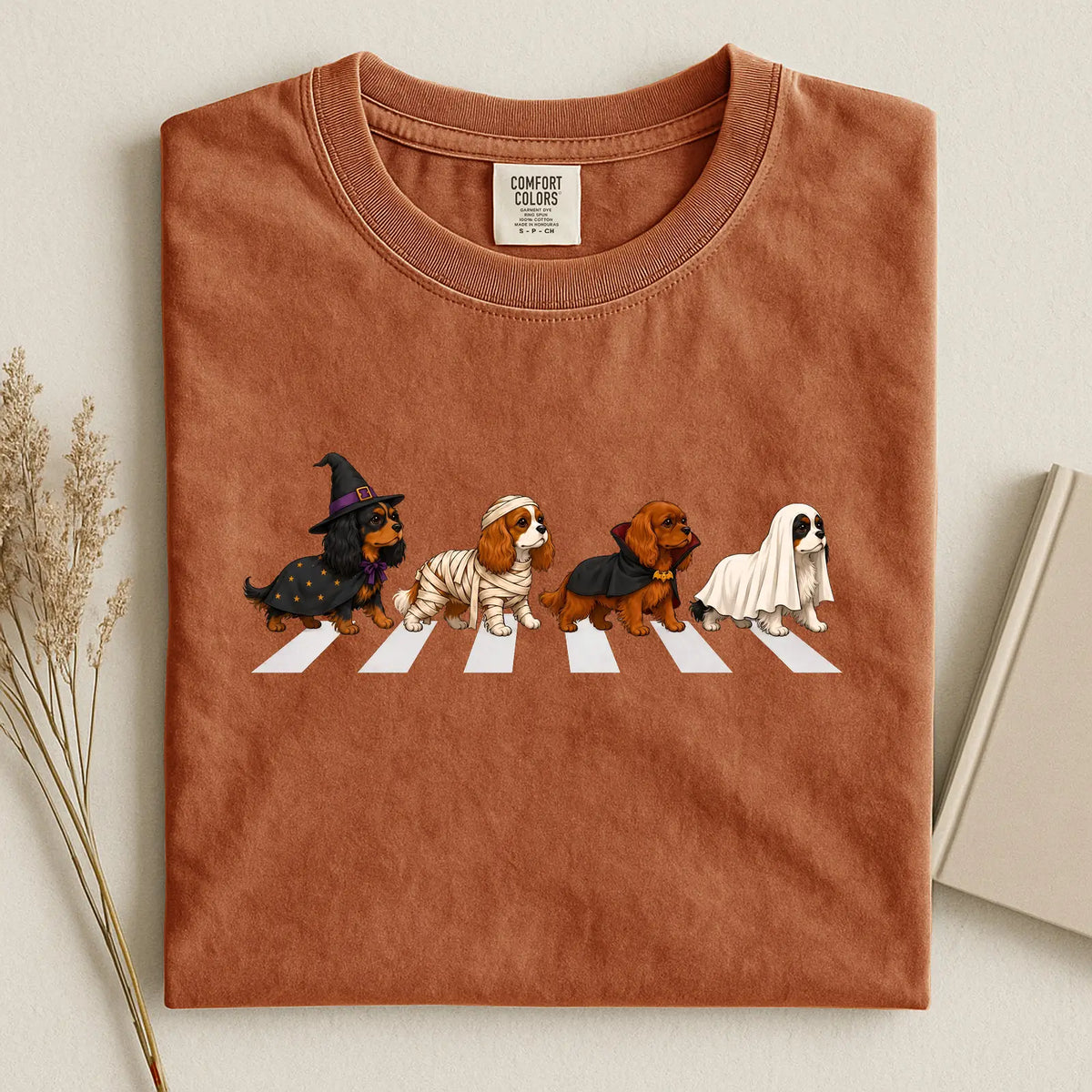 Halloween Cavalier Costumes Comfort Color Unisex T-shirt