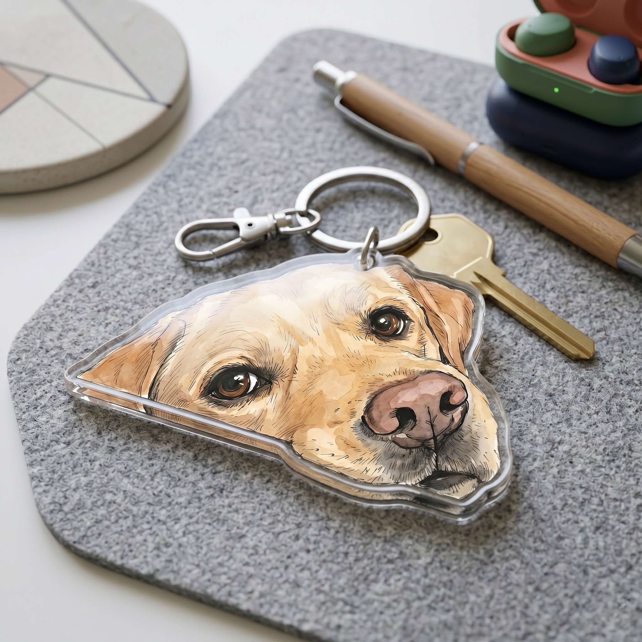 Labrador Keychain