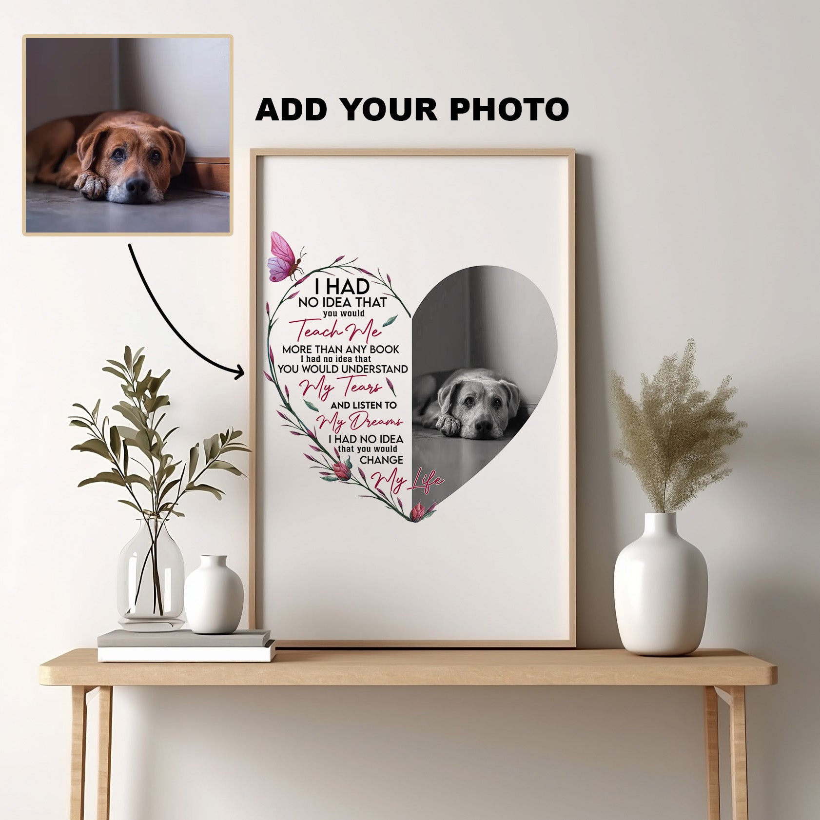 Personalized Dog I Had No Idea Poster