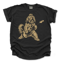 Shih Tzu Rock Comfort Color Unisex T-shirt