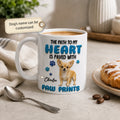 The Path To My Heart - Chihuahua White Mug - Faux 3D Mug