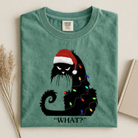 Cat What? Christmas Comfort T-shirt