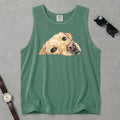 Yellow Labrador Face Comfort Colors Tank Top